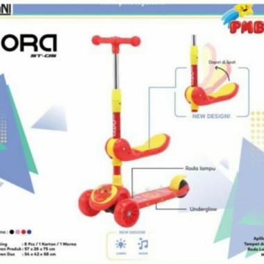 Scooter Anak PMB Iora ST05 Skuter Duduk Roda Tiga ST 05 Otoped ST-05