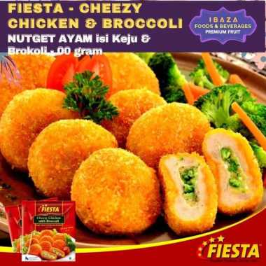 Promo Harga Fiesta Naget Cheesy Chicken with Broccoli 500 gr - Blibli