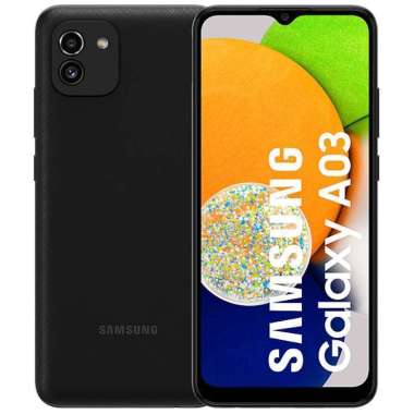 Samsung A03 Ram 4 Rom 128GB Hitam