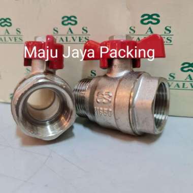 Ball valve drat luar dalam 1/2" inch / Stop Kran Male x Female