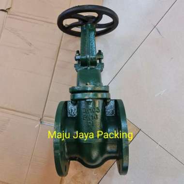 Gate valve cast iron flange pn16 3" inch DN80