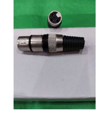 SOKET MIC CANON 3 PIN FEMALE