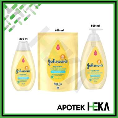 Johnsons Baby Top To Toe Wash - Sabun Bayi 500 ml