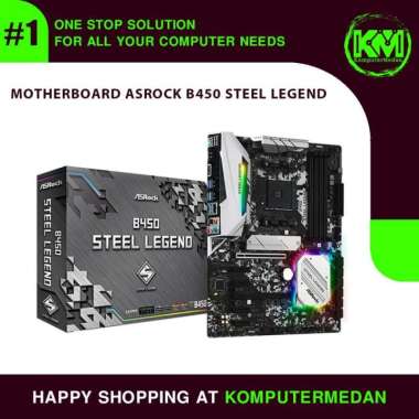 Motherboard ASROCK B450 STEEL LEGEND
