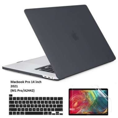Batianda Hard Case Macbook Pro 14 inch M1/M2 2021/2023 Cristal Clear
