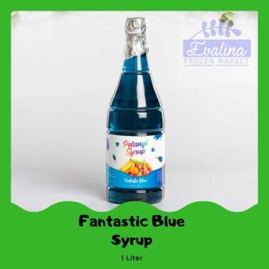 Fantastic Blue Syrup dari PELANGI SYRUP Sample