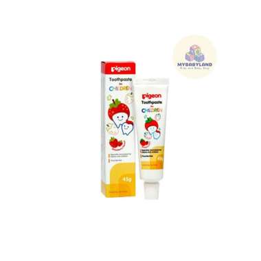 Pigeon Toothpaste / Pasta Gigi Anak / Odol Bayi Dan Anak - 45gr PG Odol Strawberry