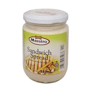 Maestro - Mayonais, Mustard & Sandwich Spread - Kemasan JAR SANDWICH SPREAD
