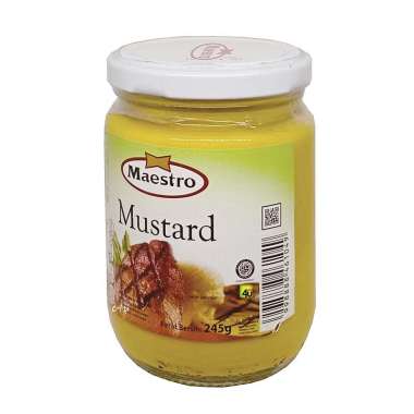 Maestro - Mayonais, Mustard & Sandwich Spread - Kemasan JAR MUSTARD