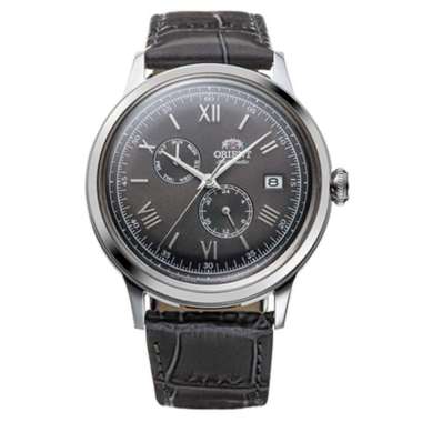 Orient RA-AK0704N10B Automatic Bambino Jam Tangan Pria Leather