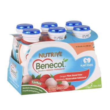 NUTRIVE BENECOL LYCHEE 6's