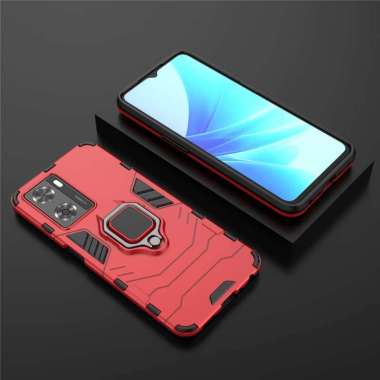 Hard Case OPPO A77S - Casing OPPO A77S Case Ring Armor OPPO A77S Hitam