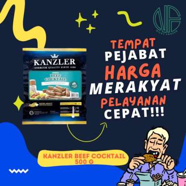 KANZLER BEEF COCKTAIL SOSIS 500 Gr