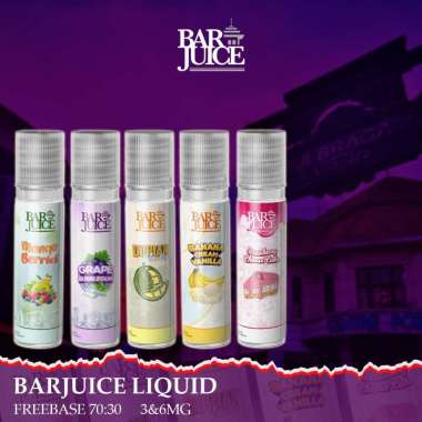 NEW PACK BAR-JUICE 5 VARIAN RASA 60ML Strawberry Cheese 3mg