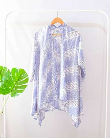 ATASAN BATIK MODERN WANITA OUTER BATIK CARDIGAN BATIK KONDANGAN VISCOSE BATIK DOBY BATIK MODERN PAST
