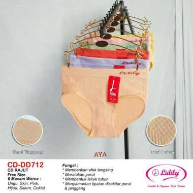CD RAJUT LYDYLY DD 712 CELANA DALAM WANITA SEMI KORSET FREE SIZE FIT TO XL
