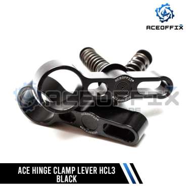 ACE HINGE CLAMP LEVERS HCL-3 BLACK