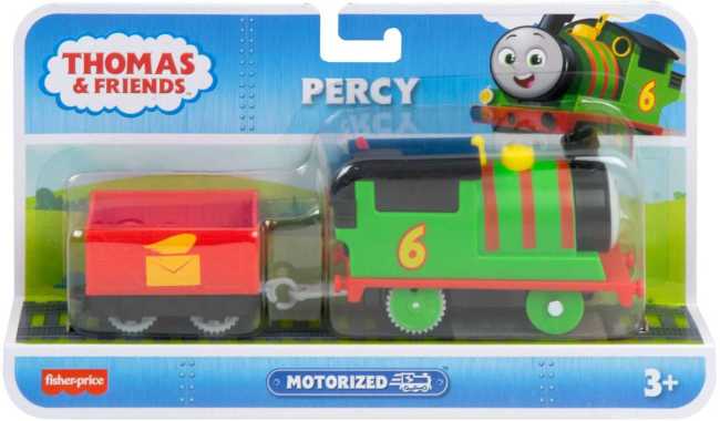 Thomas & Friends Motorized Engine Percy - Mainan Kereta Anak HDY60