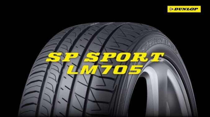 Dunlop SP Sport LM705 235 55 R18 Ban Mobil 235 / 55 R18 Toyota Harrier