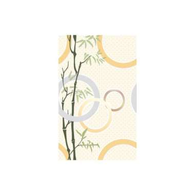 25 CM X 40 CM / UNO OPAL Keramik Dinding Kamar Mandi Glossy Beige Dus