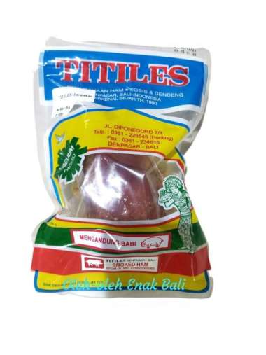 Smoked Ham Titiles 250gr