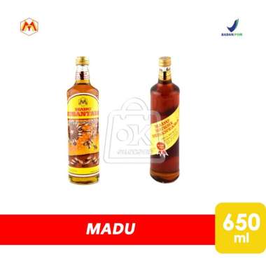 Madu Nusantara / Madu Lebah / Madu Randu (Botol Kaca 650ml) Super 650ml