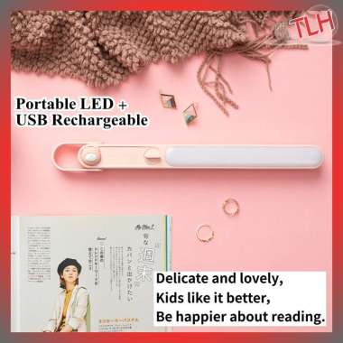 LAMPU HIAS KAMAR TIDUR LED UNIK MEJA BELAJAR MINIMALIS KARAKTER BEAR PINK PORTABLE DEKORASI CAFE BAR