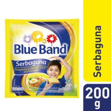 Promo Harga Blue Band Margarine Serbaguna 200 gr - Blibli