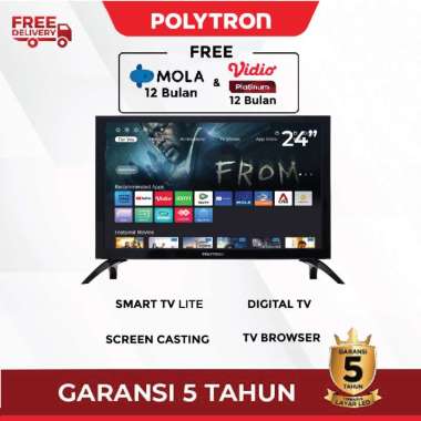 POLYTRON SMART DIGITAL TV 24" PLD 24CV1869