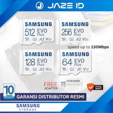 Samsung Micro SD Card Evo Plus 32GB 64GB 128GB 256GB 512GB Memory Original 128GB