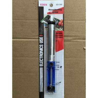 Solder Pump Besi Penyedot Timah Sedotan Desoldering Hitam