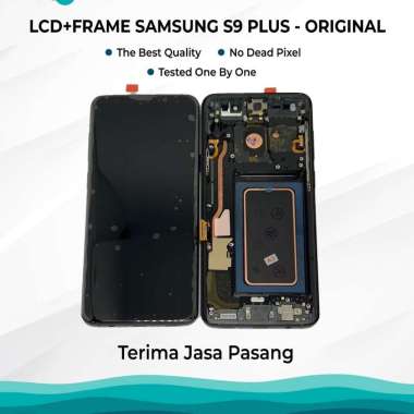 LCD + FRAME SAMSUNG S9 PLUS ORIGINAL ORIGINAL BLACK