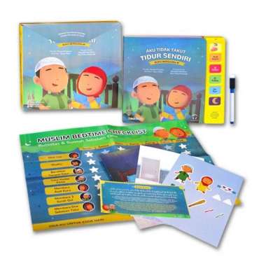 Gulali Sound Book Aku Tidak Takut Tidur Sendiri Doa Anak Muslim