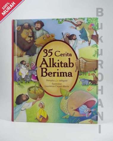 Buku 35 Cerita Alkitab Berima (Hardcover) Buku Anak