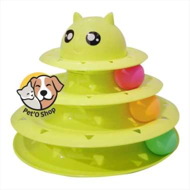 Mainan Kucing Tower 3 Tingkat Tipe TY 15