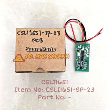 PCB Cordless Circular Saw 20V INGCO CSLI1651-SP-23 Mesin Modul Board