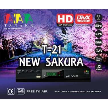 RECEIVER PARABOLA TANAKA SAKURA T21HD NEW SAKURA
