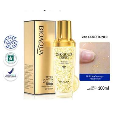 BIOAQUA 24K Gold Skin Care Brightening Series 24K Gold Toner 100ml