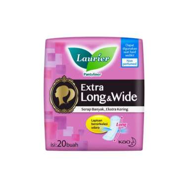 Laurier Pantyliner Extra Long & Wide