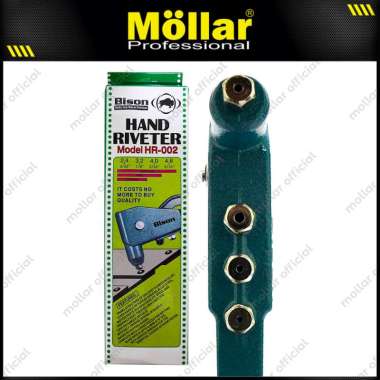 BISON HR-002 Tang Rivet Aluminium Tembakan Paku Hand Riveter 2.4-4.8