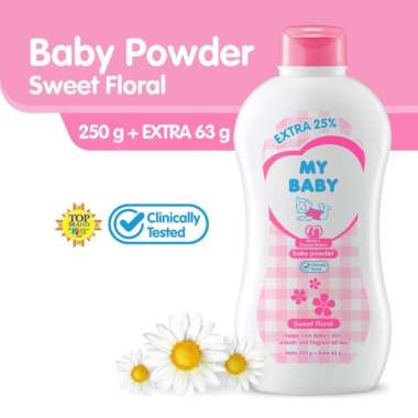 My Baby Powder Sweet Floral / Bedak Bayi 150g