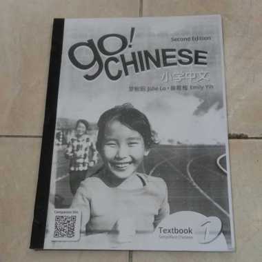 BUKU GO CHINESE 1 TEXTBOOK SECOND EDITION / GO! CHINESE 1 / SESUAI FOTO NON ORI / BUKU FOTOCOPY DIJA