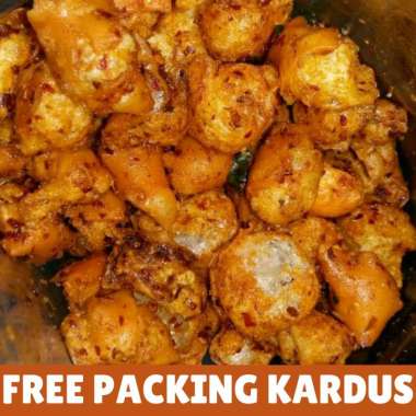 Cemilan kiloan siomay kering pedas 250 gr