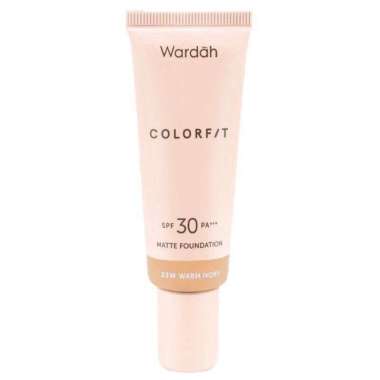 Wardah Colorfit Matte Foundation 23W Warm Ivory
