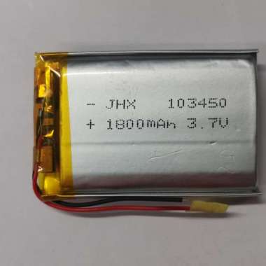baterai lithium polymer 3.7v 1800ma Multicolor