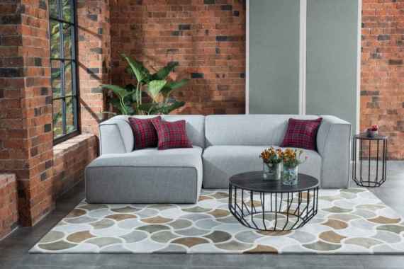 VIVERE Norwich Sofa L Shape - Sofa Ruang Tamu RIGHT