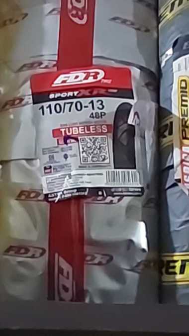 Ban FDR 110/70-13 SPORT XR TUBELESS BAN DEPAN NMAX