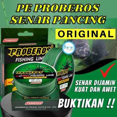 Proberos Senar Pancing Jalinan PE 100M x4 Senar Pancing 10lb Senar Pancing Jalinan 4 x 4 Tali Bordir