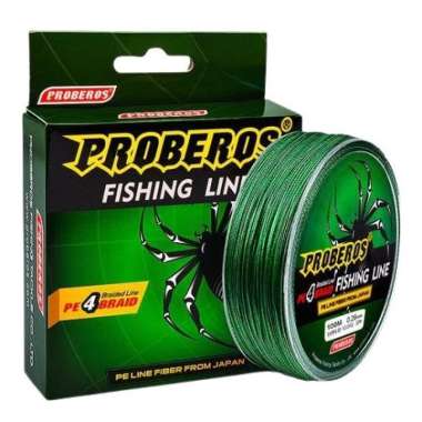 Proberos Senar Pancing Jalinan PE 100M x4 Senar Pancing 10lb Senar Pancing Jalinan 4 x 4 Tali Bordir