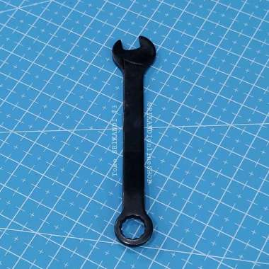 Kunci 7 Ring Pas Mesin Obras Kecil Butterfly Tebal 2 mm